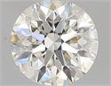 Natural Diamond 0.52 Carats, Round with Excellent Cut, J Color, VS1 Clarity and Certified by GIA