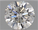 Natural Diamond 0.40 Carats, Round with Excellent Cut, I Color, VVS1 Clarity and Certified by GIA