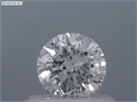 Natural Diamond 0.48 Carats, Round with Very Good Cut, F Color, I1 Clarity and Certified by IGI