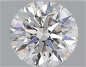 Natural Diamond 0.40 Carats, Round with Excellent Cut, D Color, SI1 Clarity and Certified by GIA