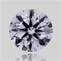 Natural Diamond 0.40 Carats, Round with Excellent Cut, F Color, SI2 Clarity and Certified by GIA