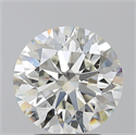 Natural Diamond 3.04 Carats, Round with Excellent Cut, J Color, VS1 Clarity and Certified by GIA