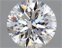 Natural Diamond 0.40 Carats, Round with Excellent Cut, I Color, VS1 Clarity and Certified by GIA