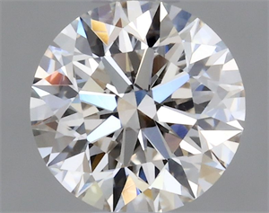 Picture of Natural Diamond 0.40 Carats, Round with Excellent Cut, I Color, VS1 Clarity and Certified by GIA