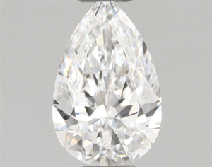 Picture of Natural Diamond 0.50 Carats, Pear with  Cut, D Color, VVS2 Clarity and Certified by GIA