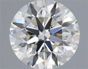 Picture of Natural Diamond 0.50 Carats, Round with Excellent Cut, H Color, VS1 Clarity and Certified by IGI