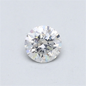 Picture of Natural Diamond 0.41 Carats, Round with Very Good Cut, E Color, SI2 Clarity and Certified by GIA