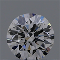 Natural Diamond 0.41 Carats, Round with Excellent Cut, D Color, VS1 Clarity and Certified by GIA