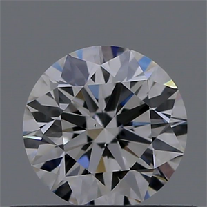 Picture of Natural Diamond 0.41 Carats, Round with Excellent Cut, D Color, VS1 Clarity and Certified by GIA