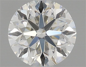 Picture of Natural Diamond 0.50 Carats, Round with Good Cut, I Color, VS1 Clarity and Certified by GIA