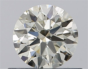 Picture of Natural Diamond 0.50 Carats, Round with Excellent Cut, J Color, VS2 Clarity and Certified by IGI