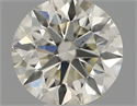 Natural Diamond 0.40 Carats, Round with Excellent Cut, I Color, VS2 Clarity and Certified by IGI