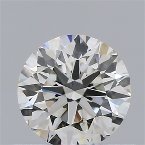 Picture of Natural Diamond 0.40 Carats, Round with Excellent Cut, G Color, VS2 Clarity and Certified by IGI