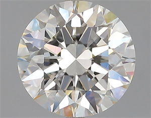 Picture of Natural Diamond 2.01 Carats, Round with Excellent Cut, I Color, VVS2 Clarity and Certified by GIA