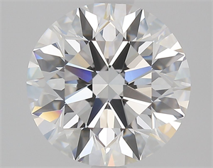 Picture of Natural Diamond 2.09 Carats, Round with Excellent Cut, E Color, VS1 Clarity and Certified by GIA