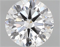 Natural Diamond 0.50 Carats, Round with Very Good Cut, D Color, SI2 Clarity and Certified by GIA