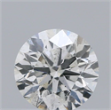 Natural Diamond 0.50 Carats, Round with Excellent Cut, E Color, SI2 Clarity and Certified by IGI