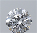 Natural Diamond 0.40 Carats, Round with Excellent Cut, D Color, VS2 Clarity and Certified by GIA