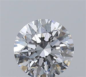 Picture of Natural Diamond 0.40 Carats, Round with Excellent Cut, D Color, VS2 Clarity and Certified by GIA