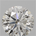 Natural Diamond 0.42 Carats, Round with Excellent Cut, J Color, SI1 Clarity and Certified by GIA