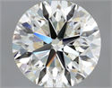 Natural Diamond 0.50 Carats, Round with Very Good Cut, K Color, VS1 Clarity and Certified by GIA