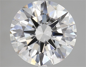 Picture of Natural Diamond 3.52 Carats, Round with Excellent Cut, E Color, VVS1 Clarity and Certified by GIA