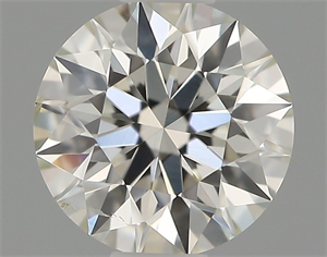 Picture of Natural Diamond 0.50 Carats, Round with Excellent Cut, H Color, SI1 Clarity and Certified by IGI