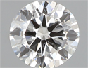 Natural Diamond 0.40 Carats, Round with Very Good Cut, G Color, SI2 Clarity and Certified by GIA