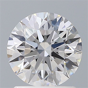 Picture of Natural Diamond 1.23 Carats, Round with Excellent Cut, D Color, VVS1 Clarity and Certified by GIA