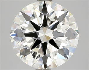 Picture of Natural Diamond 1.81 Carats, Round with Excellent Cut, J Color, IF Clarity and Certified by GIA