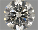 Natural Diamond 0.51 Carats, Round with Very Good Cut, I Color, SI1 Clarity and Certified by IGI