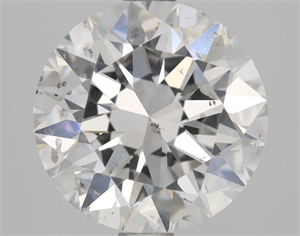 Picture of Natural Diamond 2.02 Carats, Round with Excellent Cut, E Color, SI2 Clarity and Certified by GIA