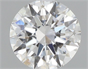 Natural Diamond 0.42 Carats, Round with Excellent Cut, D Color, SI1 Clarity and Certified by GIA