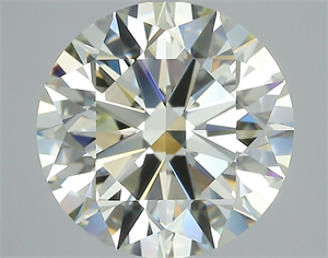 Picture of Natural Diamond 3.33 Carats, Round with Excellent Cut, K Color, VVS1 Clarity and Certified by IGI