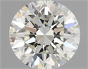 Natural Diamond 0.50 Carats, Round with Very Good Cut, H Color, VS1 Clarity and Certified by IGI