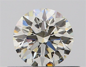 Picture of Natural Diamond 0.40 Carats, Round with Excellent Cut, I Color, SI1 Clarity and Certified by GIA