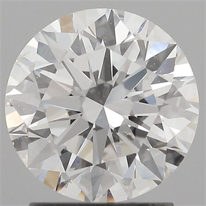 Picture of Natural Diamond 2.01 Carats, Round with Excellent Cut, F Color, SI1 Clarity and Certified by GIA