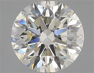 Picture of Natural Diamond 2.01 Carats, Round with Excellent Cut, J Color, VS2 Clarity and Certified by GIA