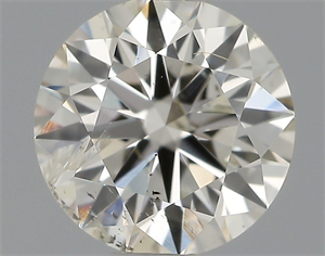 Picture of Natural Diamond 0.50 Carats, Round with Very Good Cut, K Color, I1 Clarity and Certified by GIA