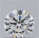 Natural Diamond 0.45 Carats, Round with Excellent Cut, G Color, SI1 Clarity and Certified by GIA