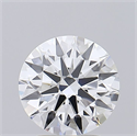 Natural Diamond 2.63 Carats, Round with Excellent Cut, D Color, VVS1 Clarity and Certified by GIA