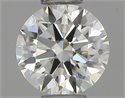 Natural Diamond 0.40 Carats, Round with Excellent Cut, I Color, VVS1 Clarity and Certified by IGI