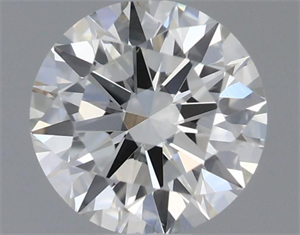 Picture of Natural Diamond 0.50 Carats, Round with Excellent Cut, J Color, I1 Clarity and Certified by GIA