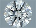 Natural Diamond 2.51 Carats, Round with Excellent Cut, I Color, VS1 Clarity and Certified by IGI