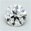 Natural Diamond 1.70 Carats, Round with Excellent Cut, E Color, IF Clarity and Certified by GIA