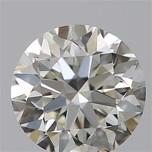 Picture of Natural Diamond 0.50 Carats, Round with Very Good Cut, K Color, VVS1 Clarity and Certified by GIA