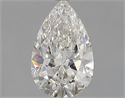 Natural Diamond 1.01 Carats, Pear with  Cut, G Color, SI1 Clarity and Certified by GIA