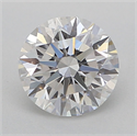 Natural Diamond 0.40 Carats, Round with Excellent Cut, E Color, VS2 Clarity and Certified by GIA