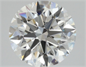 Natural Diamond 1.80 Carats, Round with Excellent Cut, G Color, IF Clarity and Certified by GIA