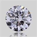 Natural Diamond 0.50 Carats, Round with Good Cut, H Color, SI1 Clarity and Certified by GIA